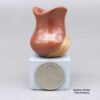 Dominique Toya, zzje3a191, Red jar with micaceous melon detail - Image 2