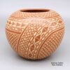 Wilma Baca Tosa, zzje3b180, Jar with kiva step and geometric design