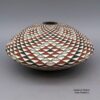Robert Kasero Sr, zzla2m071, Polychrome seed pot with geometric design