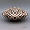 Robert Kasero Sr, zzla2m071, Polychrome seed pot with geometric design - Image 3