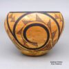 Calvin Analla Jr, zzla3c210, Marbleized clay bowl with a geometric design - Image 3