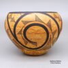 Calvin Analla Jr, zzla3c210, Marbleized clay bowl with a geometric design - Image 4