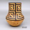 Calvin Analla Jr, zzla3c211, Marbleized clay pitcher with a geometric design - Image 4