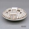 Kimo DeCora, zzle3b280m1, Black and white seed pot with a Mimbres geometric design - Image 2