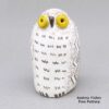 Kimo DeCora, zzle3b282m1, Small polychrome owl figure with a fine line and geometric design