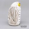 Kimo DeCora, zzle3b282m1, Small polychrome owl figure with a fine line and geometric design - Image 2