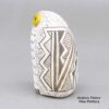 Kimo DeCora, zzle3b282m1, Small polychrome owl figure with a fine line and geometric design - Image 4
