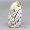 Kimo DeCora, zzle3b282m6, Small polychrome owl figure with a geometric design - Image 4