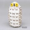 Kimo DeCora, zzle3b282m7, Small polychrome owl figure with a kiva step and geometric design