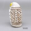 Kimo DeCora, zzle3b282m7, Small polychrome owl figure with a kiva step and geometric design - Image 2