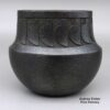 Robert Vigil, zzna3b100, Micaceous black jar with a geometric design - Image 3