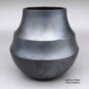 Robert Vigil, zzna3b230, Micaceous black double shouldered jar