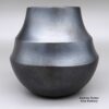Robert Vigil, zzna3b230, Micaceous black double shouldered jar - Image 2