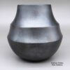 Robert Vigil, zzna3b230, Micaceous black double shouldered jar - Image 3