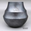 Robert Vigil, zzna3b230, Micaceous black double shouldered jar - Image 4
