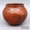 Susie Crank, zznv2g013m2, Brown jar with fire clouds