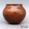 Susie Crank, zznv2g013m2, Brown jar with fire clouds - Image 2