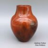 Alice Cling, zznv2g020m1, Brown jar with fire clouds