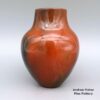 Alice Cling, zznv2g020m1, Brown jar with fire clouds - Image 4