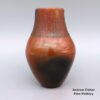 Alice Cling, zznv2g026, Brown jar with textured neck and fire clouds - Image 2