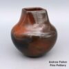 Alice Cling, zznv2g027m1, Brown-red jar with fire clouds