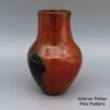 Alice Cling, zznv2g028m1, Brown jar with fire clouds