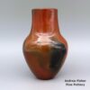 Alice Cling, zznv2g028m1, Brown jar with fire clouds - Image 4
