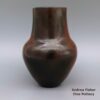 Alice Cling, zznv2g028m2, Brown jar with fire clouds - Image 2