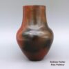 Alice Cling, zznv2g028m2, Brown jar with fire clouds - Image 4