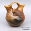 Elizabeth Manygoats, zznv2h225m2, Wedding vase with appliques and fire clouds