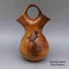 Betty Manygoats, zznv2h262m3, Wedding vase with appliques and fire clouds - Image 3