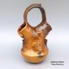 Betty Manygoats, zznv2h264m2, Wedding vase with appliques and fire clouds
