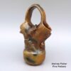 Betty Manygoats, zznv2h265m5, Wedding vase with appliques and fire clouds