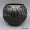 Tina Garcia, zzsc2h332, Black melon jar with 24 ribs