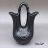 Toni Roller, zzsc2l402, Black wedding vase with bear paw imprints