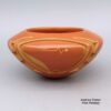 Effie Garcia, zzsc2m011: Red bowl with sgraffito and carved design