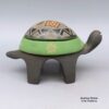 Melony Gutierrez, zzsc2m071m1, Polychrome turtle figure with sgraffito design - Image 2