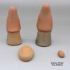 Joe and Eunice Naranjo, zzsc3a060m3, Four piece red nativity set with fire clouds - Image 3