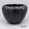 Joe and Eunice Naranjo, zzsc3a063, Black melon bowl with eight ribs