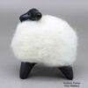 Joe and Eunice Naranjo, zzsc3a067m1, Black sheep figure with white wool body - Image 4