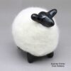 Joe and Eunice Naranjo, zzsc3a067m2, Black sheep figure with white wool body