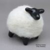 Joe and Eunice Naranjo, zzsc3a067m3, Black sheep figure with white wool body