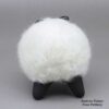 Joe and Eunice Naranjo, zzsc3a067m3, Black sheep figure with white wool body - Image 3