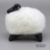 Joe and Eunice Naranjo, zzsc3a067m5, Black sheep figure with white wool body - Image 4