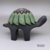 Melony Gutierrez, zzsc3a130, Polychrome turtle figure with geometric design - Image 2