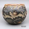 Sammy Naranjo, zzsc3a193, Black bowl with an avanyu design - Image 3