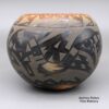 Sammy Naranjo, zzsc3a195, Black bowl with an avanyu and geometric design - Image 3