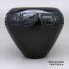 Joe Naranjo, zzsc3b094, Black jar with a sgraffito geometric design - Image 2