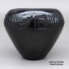 Joe Naranjo, zzsc3b094, Black jar with a sgraffito geometric design - Image 3