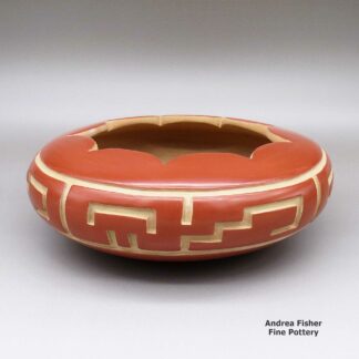LuAnn Tafoya, zzsc3b547, Bowl with geometric design